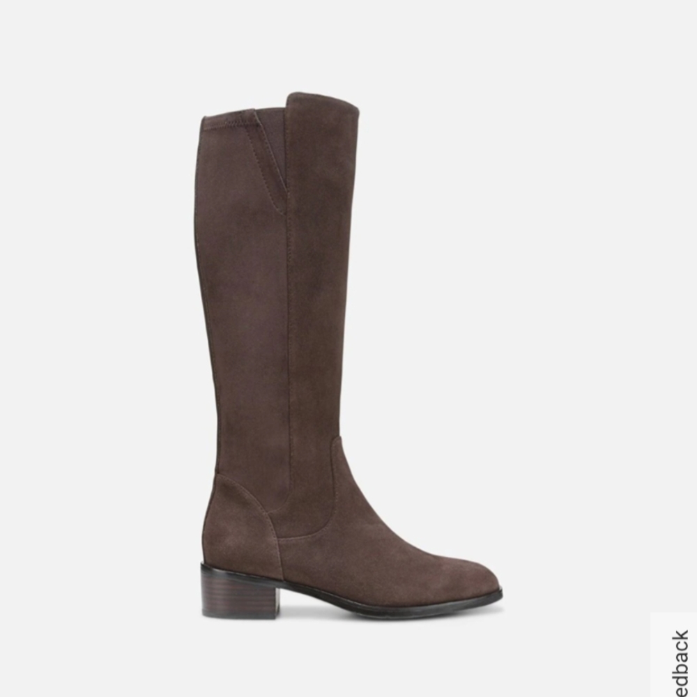 Blondo Dark Brown Heeled Boots